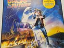 Back To The Future Vinyl Soundtrack Autographed By Huey Lewis & Others
