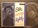 ELLA FITZGERALD Ella Swings Lightly LP 1958 1ST PRESS Mono VERVE Vinyl PAICH