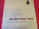 MOUNTAIN GOATS & KAKI KING  Black Pear Tree LP (2008) Cadmean Dawn AUTOGRAPHED