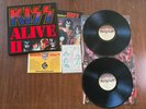 RARE GRAIL 1977 CASABLANCA KISS ALIVE II 7076-2 DOUBLE MISPRINT 3 TRACK ALBUM MT