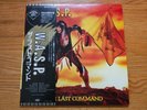 W.A.S.P.   The Last Command   1985 Capitol S33-1001   Japan, OBI, Sticker, Post