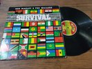 Bob Marley & Wailers ‎– Survival Vinyl LP (1979) Jamaica PRESS Tuff Gong VG