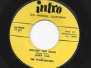 ROCKABILLY  45 - GARY VAN and STARLIGHTERS -  ROCKIN' TOO MUCH -HEAR  1958 INTRO