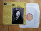 RAVEL / Marcelle MEYER piano FRENCH 2LP EMI/REFERENCES 2909633 NMINT