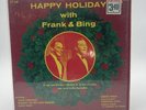HAPPY HOLIDAYS WITH FRANK & BING LP VG+ VINYL RECORD SHRINK 1977 SINATRA CROSBY