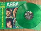 ABBA Love Sounds Special RARE JAPAN-ONLY Green Vinyl LP 1982 DSP-3027 OBI-STRIP