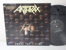 Anthrax – Among The Living, 1987 LP original promo, Megaforce Worldwide 90584-1