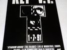 The KLF Poster V.T. Stadium House (The Trilogy) Official Rare