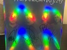 THE ALL-AMERICAN REJECTS Move Along LP AUTOGRAPHED Blue Vinyl Holofoil Jacket