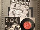 SOA State Of Alert No Policy EP Original Second Pressing EX/EX insert Rollins
