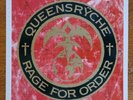 QUEENSRYCHE Rage For Order LP Original 1986 1st Press Europe EMI VG++/VG++ CLEAN