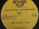 RADIO SHOW: METALSHOP, EPISODE #133, 1 HR/1 LP, QUIET RIOT, IRON MAIDEN, EX