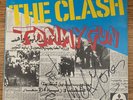 The Clash, Autograph, 7”, Tommy Gun Import, Joe Strummer, Mick Jones, Rare, Punk