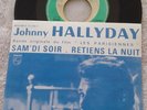 45T Johnny Hallyday Jukebox + Gift Insert