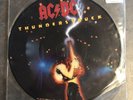 AC/DC Thunderstruck 1990 UK  10” Pic Disc Record Single Hard Rock B8907P VG