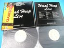 URIAH HEEP 2LP Live January 1973 1st Press Japan PSS-273/4-BZ OBI Mint Vinyl