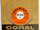 Killer 50s Xmas Hillbilly 45 PETE PIKE Old Fashioned Christmas / Happy CORAL  EX