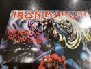 IRON MAIDEN - The Number Of The Beast 1987 Sign By Bruce Dickenson Vinyl