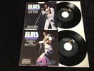 ELVIS PRESLEY 45 (2) PB-11165 MY WAY/AMERICA/AMERICA THE BEAUTIFUL BOTH VERSIONS