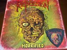 Horrified by Repulsion 2013 Relapse Records LP Pressing , comes with a Patch
