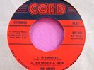 THE CRESTS - The Angels Listened In +3 - clean 45 rpm EP - Coed 101 - 16 Candles