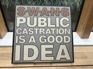 Swans - Public Castration Is A Good Idea SIGNED Vinyl Record Michael Gira