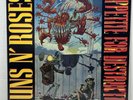 GUNS N' ROSES APPETITE For DESTRUCTION Orig 1987 BANNED ROBOT R@PE Cover GEFFEN