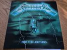 METALLICA LTD GREEN COVER RIDE THE LIGHTNING LP VINYL BERNETT RARE reissue