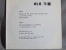 Keith Humble - Arcade III for Flute & Preparded Tape M.U.M. 70 Musique Concrete