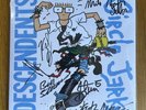 Descendents Circle Jerks Signed Split 7” Splatter Tour Vinyl Record Offset Cover