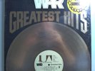 WAR GREATEST HITS RARE SEALED ORIGINAL 1976 UA LP w/STICKER NO CUTOUTS  STUNNING