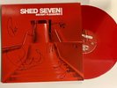Shed Seven - Instant Pleasure  12” Red   Vinyl Signed