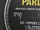 The Beatles - Sgt Peppers Lonely Hearts Mono First Press Extra Dot Misprint LP