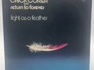 CHICK COREA AND RETURN TO FOREVER LIGHT AS A FEATHER LP VG+ VINYL RECORD POLYDOR