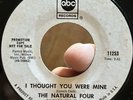RARE Crossover Northern Soul 45 NATURAL FOUR I Thought You We’re Mine ABC WLP EX