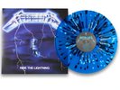 NEW Metallica Ride The Lightning BLUE SPLATTER 40th Anniversary Vinyl Record LP