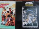 Roger Moore James Bond Vinyl LP Record x2 UK pressings