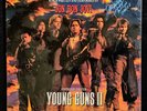 JON BON JOVI BLAZE OF GLORY YOUNG GUNS II Vinyl LP SIGNED Lou Diamond Phillips