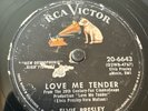 RCA Victor 78 RPM Elvis Presley - Love Me Tender 20-6643 V++