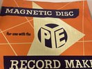 Very rare Magnetic Discs + Eraser  For the Pye Record Maker