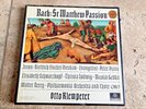 b/s COLUMBIA SAXS 2446 SAX 2447-50 BACH ST. MATTHEW PASSION KLEMPERER SMS 1013