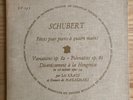 LES DISCOPHILES FRANCAIS DF 195 / KRAUS - MANGALHAES - SCHUBERT PIANO 4 MAINS