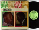 Art Blakey's Jazz Messengers With Thelonious Monk - S/T LP - Atlantic DG