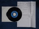 SERGE GAINSBOURG - RARE TEST PRESSING HEY MAN AMEN WITH WORKSHEET