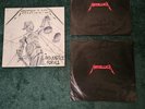 Metallica Vinyl Record 2x LP And Justice For All Original 1988 Records are NM