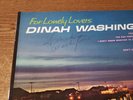 HAND SIGNED in 1962 VG+ Dinah Washington – For Lonely Lovers LP33