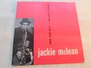 JACKIE MCLEAN  MCLEAN'S SCENE NEW JAZZ 8212  ORIG. N.J. DG, RVG, STRONG PLAYER