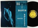 Miles Davis ft. Sonny Rollins - Dig LP - Prestige - PRLP 7012 Mono DG RVG VG+