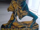 IRON MAIDEN PROMO PIECE OF MIND DISPLAY RARE