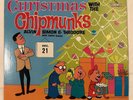 CHRISTMAS WITH THE CHIPMUNKS ALVIN SIMON & THEODORE WITH DAVID SAVILLE 33 RPM.